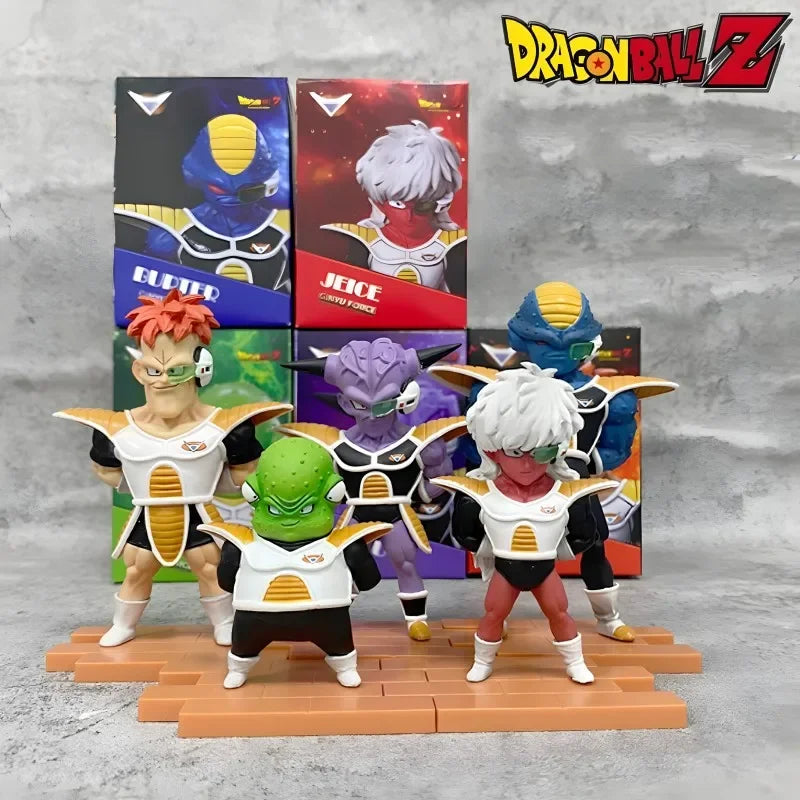 Dragon Ball Z Ginyu Force Action Figures Set - PVC Collectibles