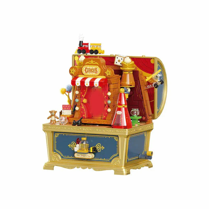 Enchanting Fairy Town Musical Blocks - Creative DIY Toy Gift