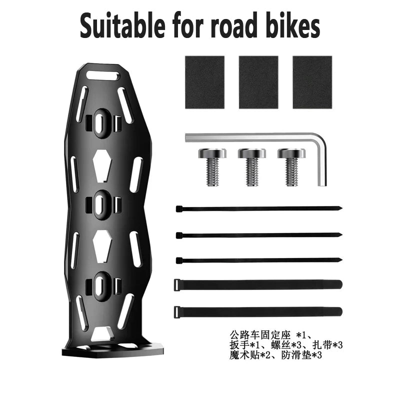 ENLEE Multifunctional Bike Bag Holder for Front Fork and Top Tube