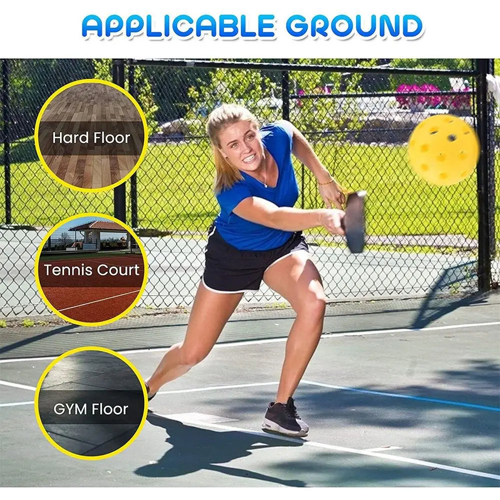 USAPA Approved Wooden Pickleball Paddle with Non-Slip Handle