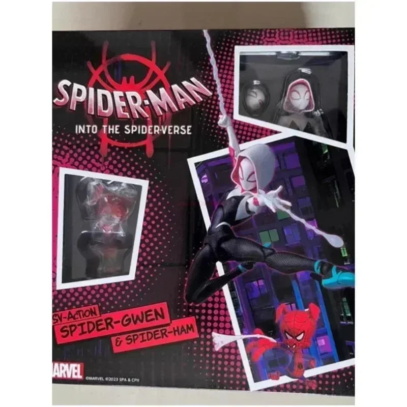 2024 Gwen Peter Action Figure - Spider-Verse Hero Toy for Collectors