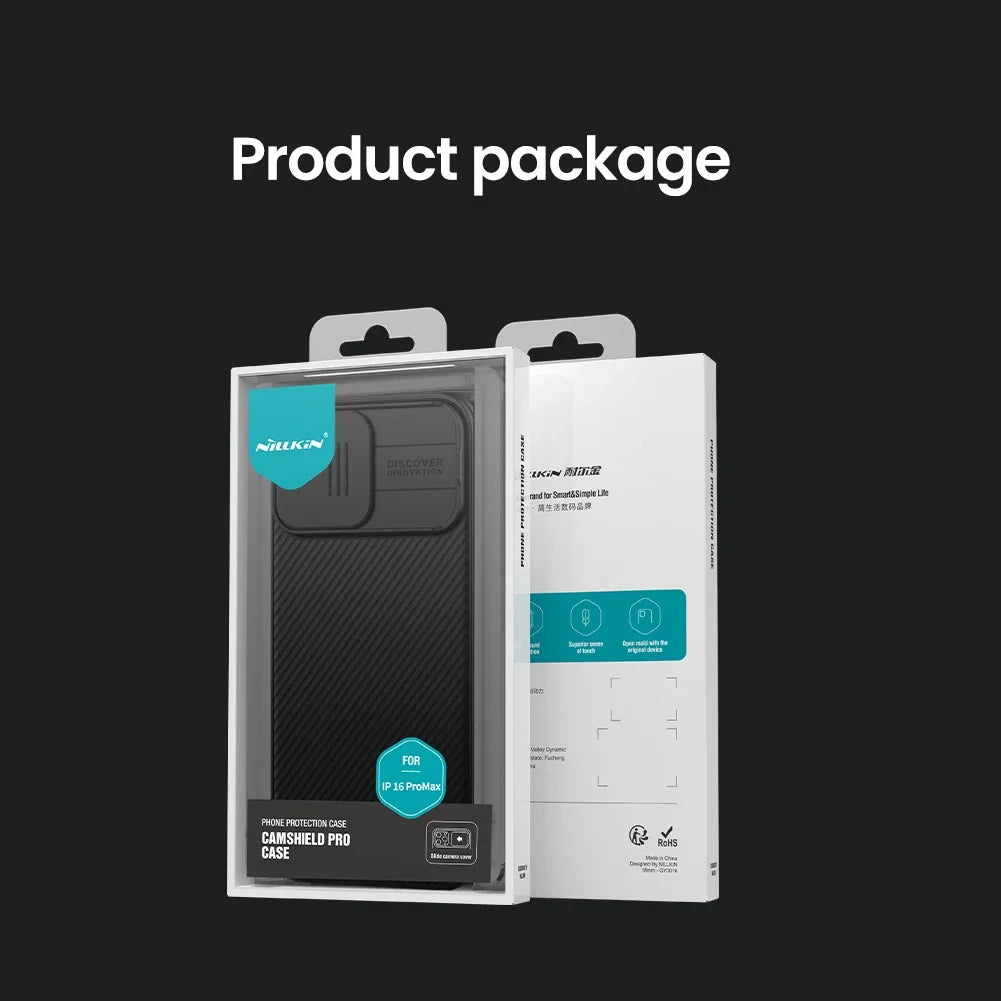 Nillkin CamShield Pro Case for iPhone 17/16 Series - Stylish & Shockproof