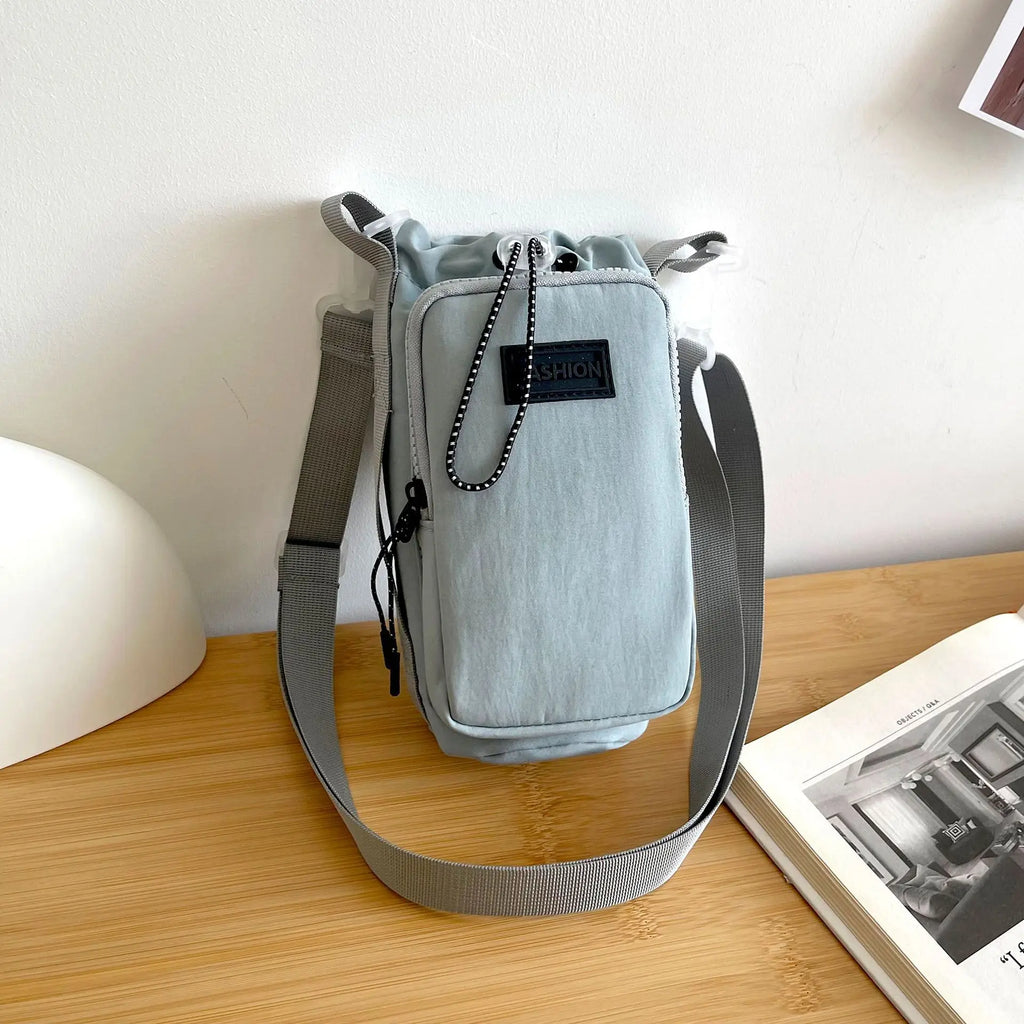 Lightweight Outdoor Crossbody Bag for Phones & Water Bottles