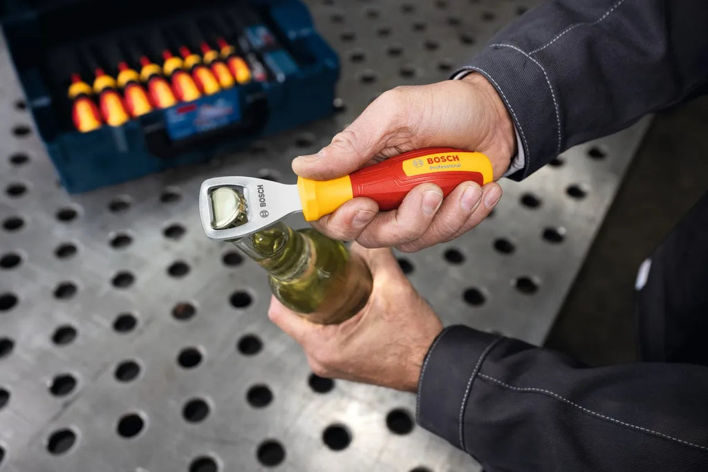 Bosch Professional Bottle Opener - Yellow and Blue Options