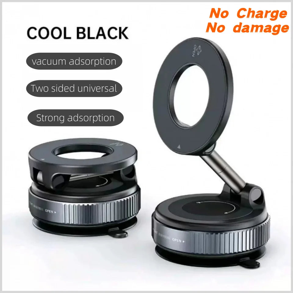 K007 Magnetic Phone Holder - 360° Adjustable Suction Stand for All Phones