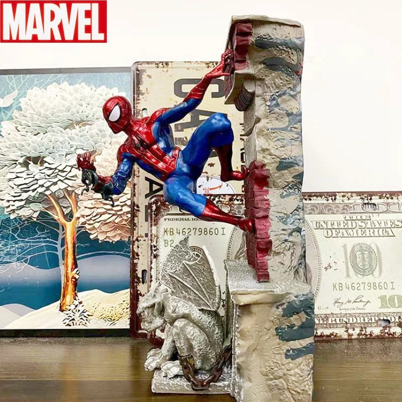 28cm Marvel Spider-Man Figure - Collectible Action Statue Decor