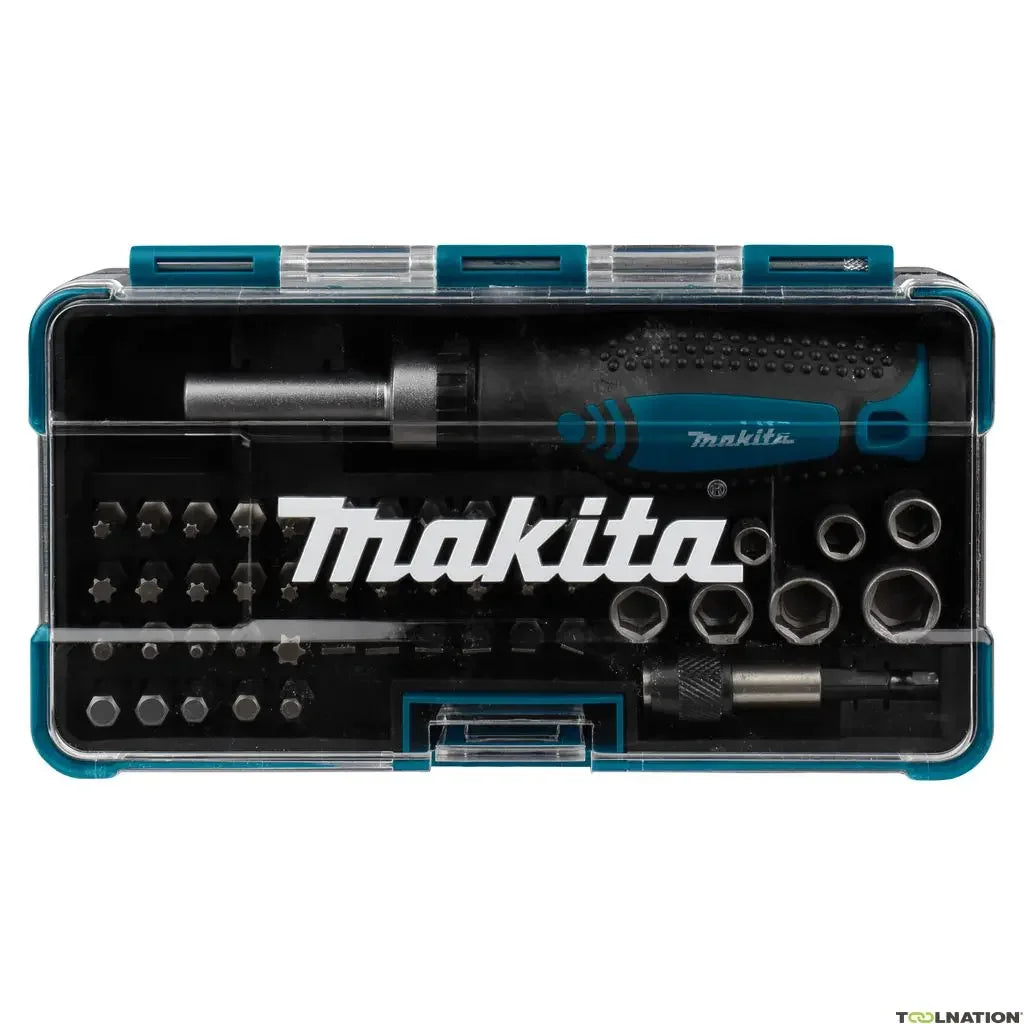 Makita 47-Piece Ratchet Socket & Screwdriver Bit Set - Ultimate Tool Accessory