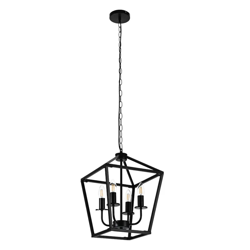Vintage Industrial Chandelier Pendant Light for Dining & Kitchen