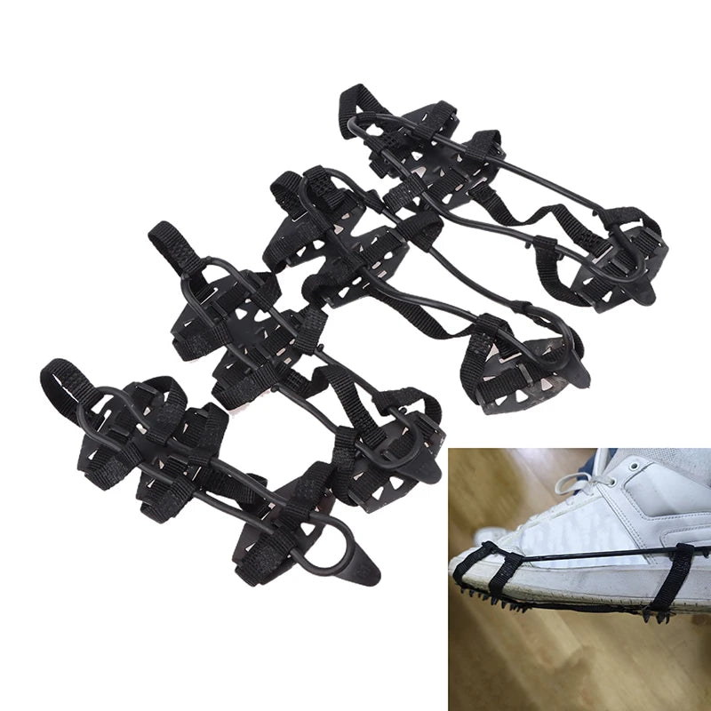 24 Teeth Anti-Slip Crampons for Ice Climbing & Hiking - 1 Pair