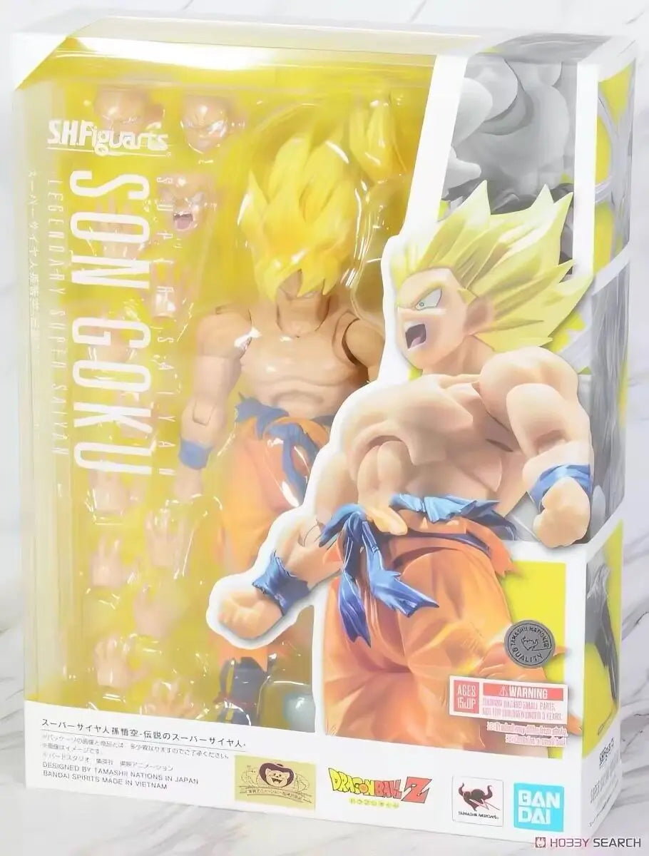 Bandai Super Saiyan Son Goku Action Figure - Dragon Ball Z Collectible