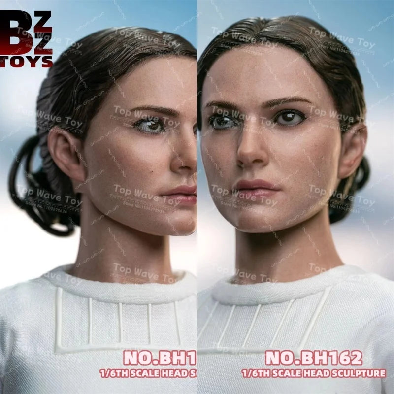 BZZ TOYS 1/6 Natalie Portman Head Sculpt for Action Figures