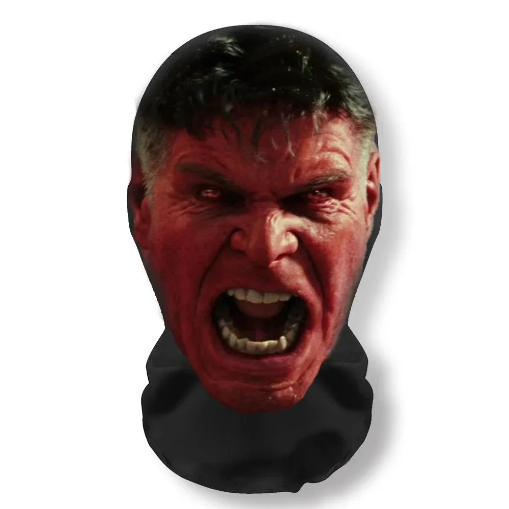 3D Realistic Full Face Halloween Mask - Funny Celebrity Balaclava