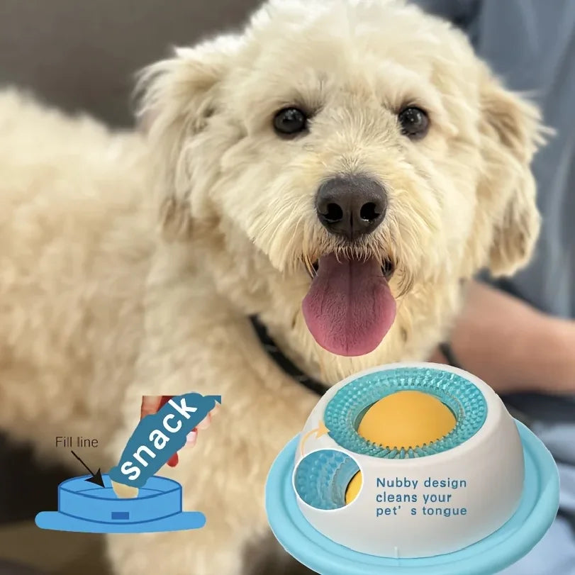 Interactive Pet Lick Mat - Yogurt Feeder for Dogs & Cats | Dental Health Boost