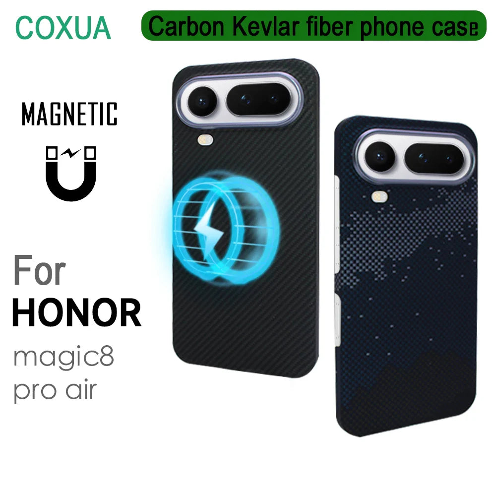 Ultra-Thin Carbon Fiber Case for Honor Magic 8 Pro - Sleek Protection