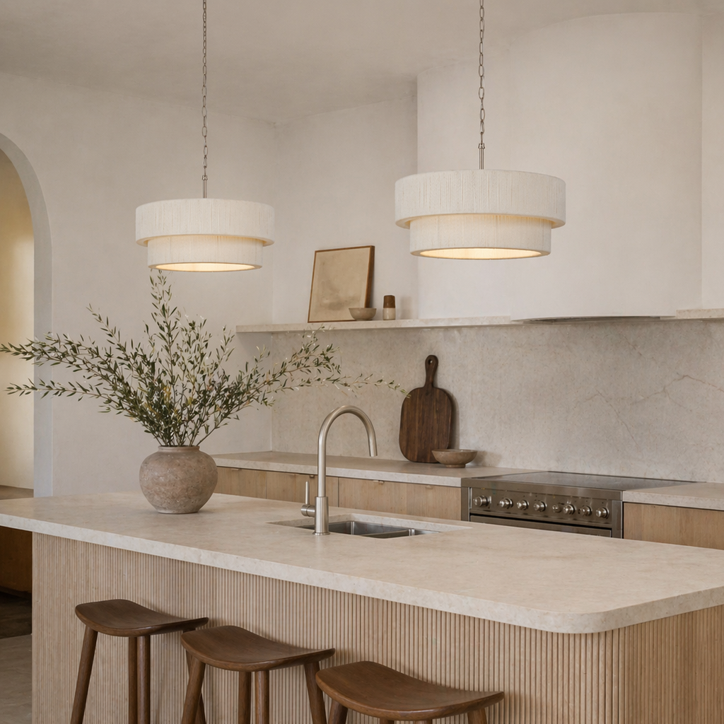 Sorrento Double Tiered Rope Chandelier - Modern Coastal Elegance