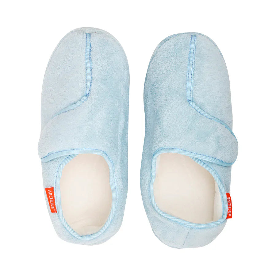Archline Baby Blue Orthotic Slippers - Comfort & Support