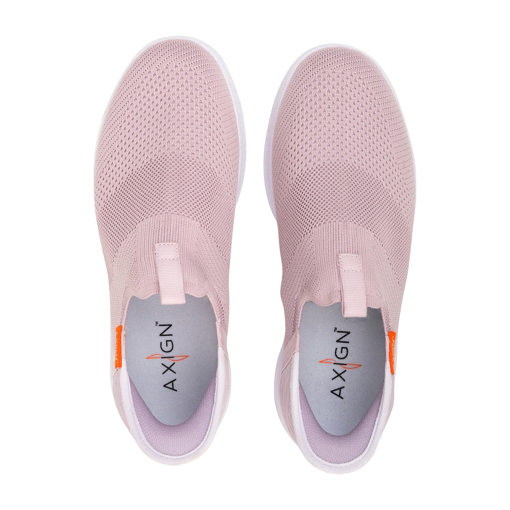 Axign Slipstream Pink Lightweight Orthotic Slip-On Shoes