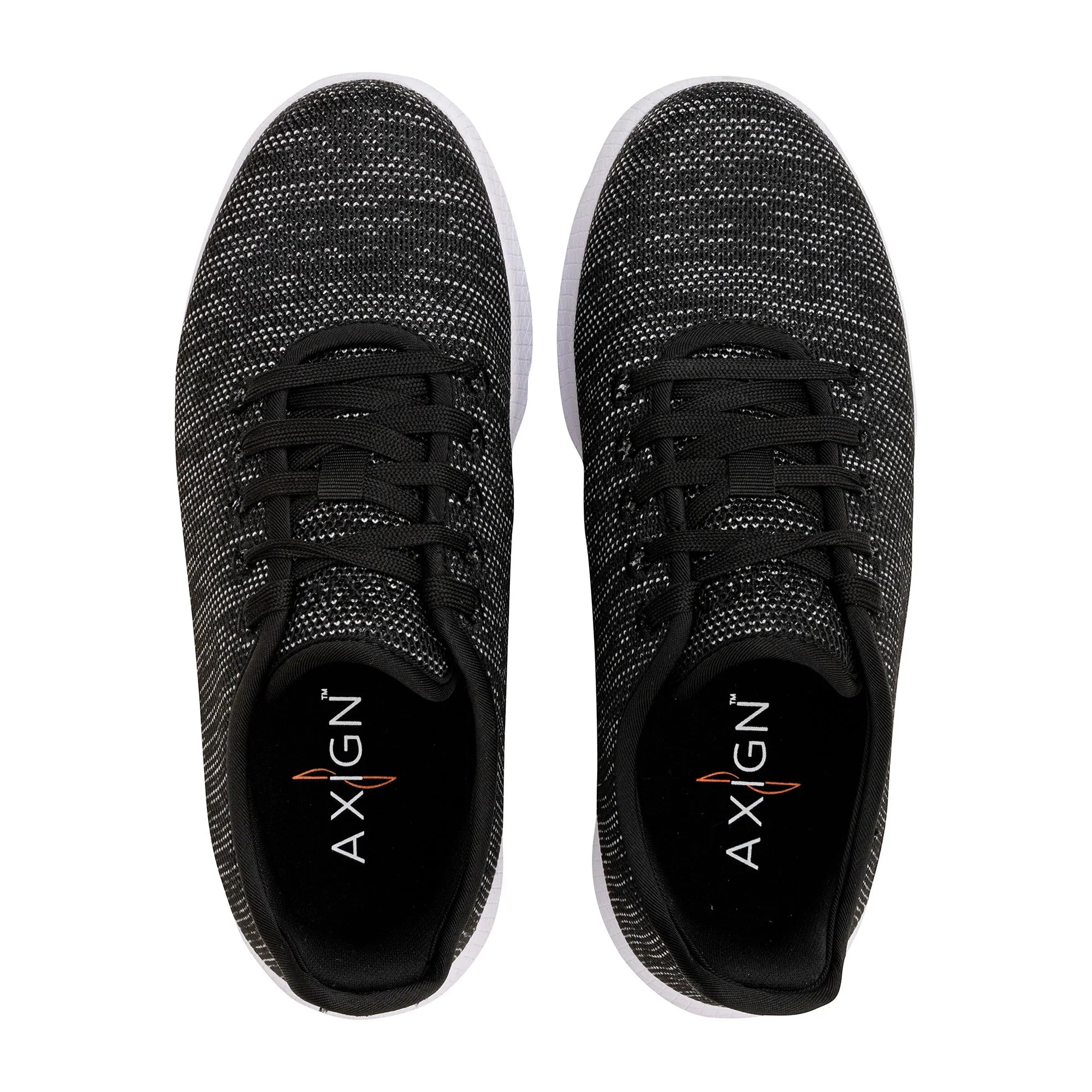 Axign River V2 Casual Orthotic Shoes - Charcoal, Lightweight Comfort