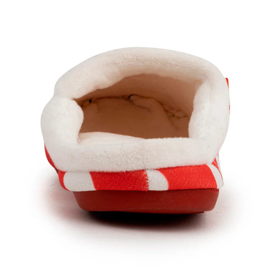 Archline Orthotic Slip-On Slippers – Red with White Polkadots