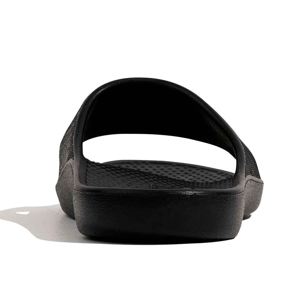 Archline Rebound Orthotic Slides - Ultimate Comfort in Black