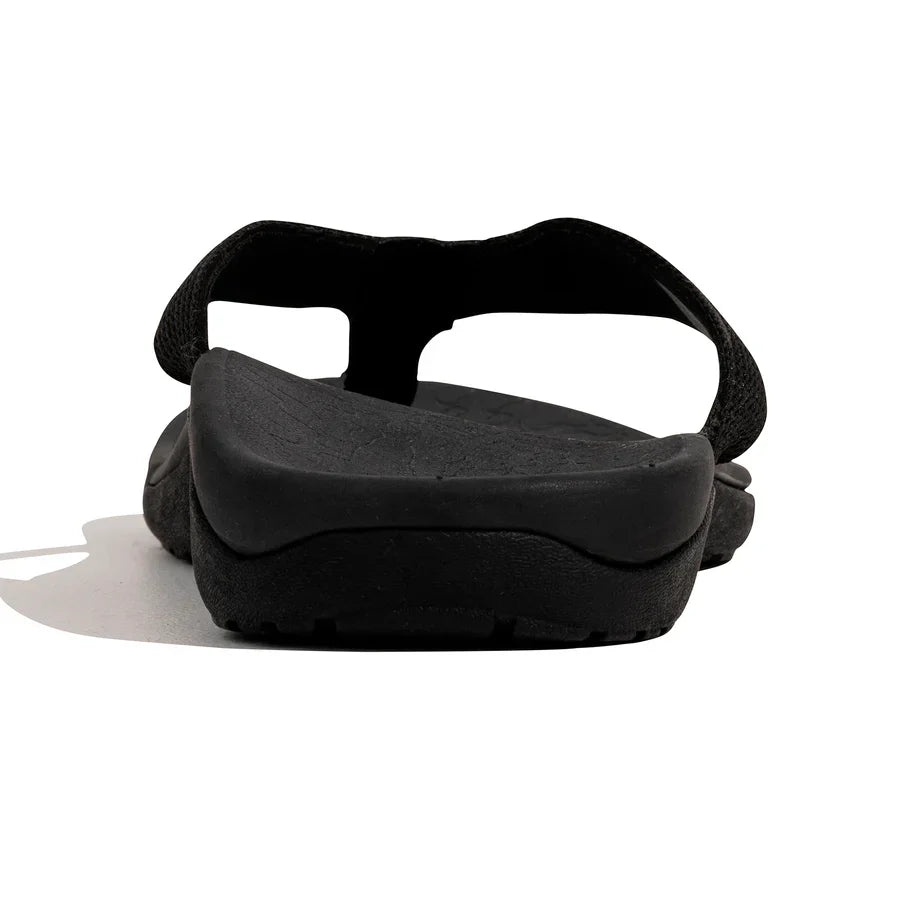 Axign Premium Orthotic Thongs - Summer Comfort & Support in Black