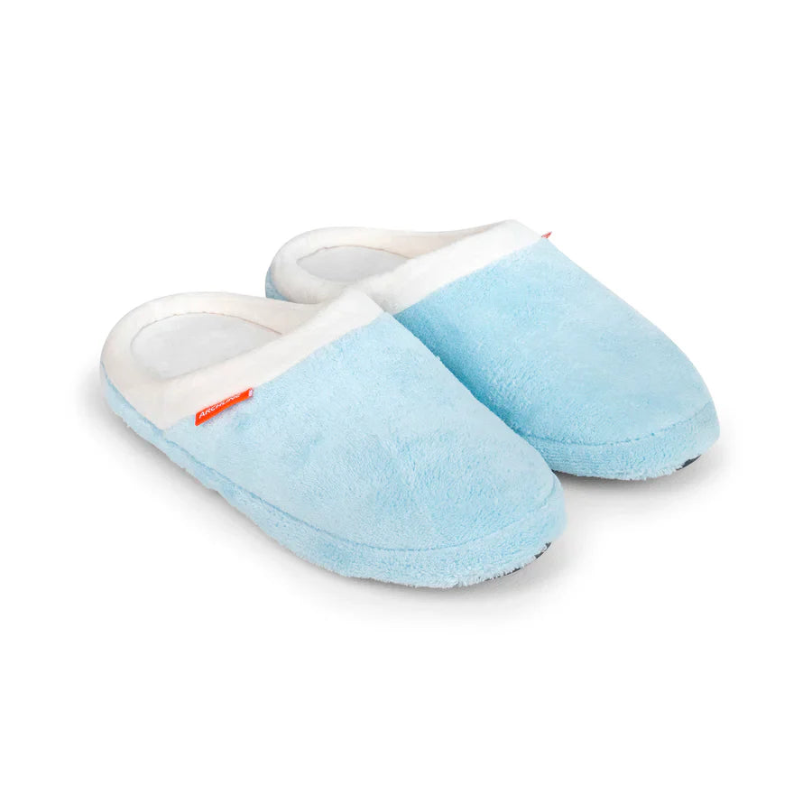 Archline Orthotic Slippers – Comfort & Support in Baby Blue