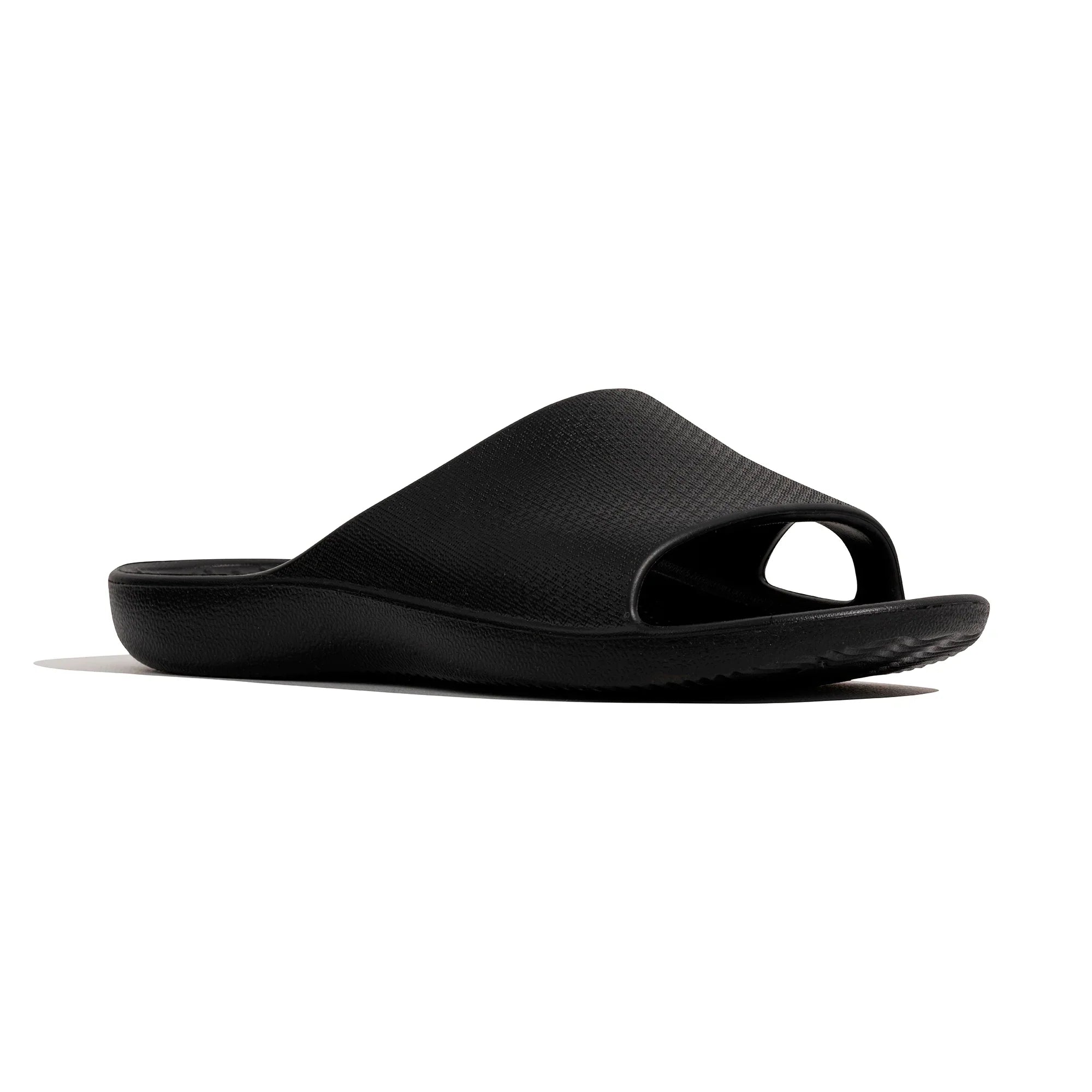 Archline Rebound Orthotic Slides - Ultimate Comfort in Black