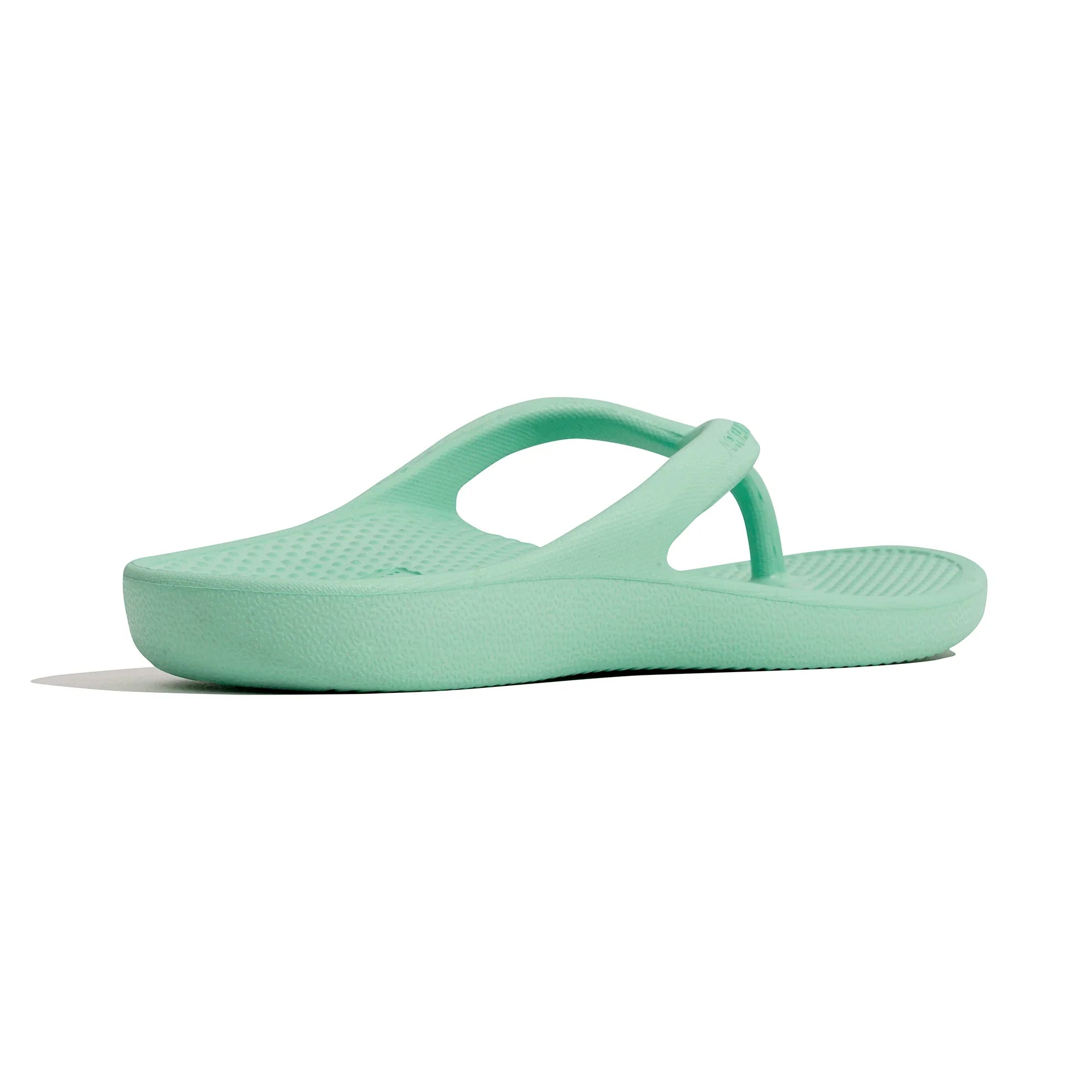 Archline Mint Green Orthotic Thongs for Ultimate Foot Comfort