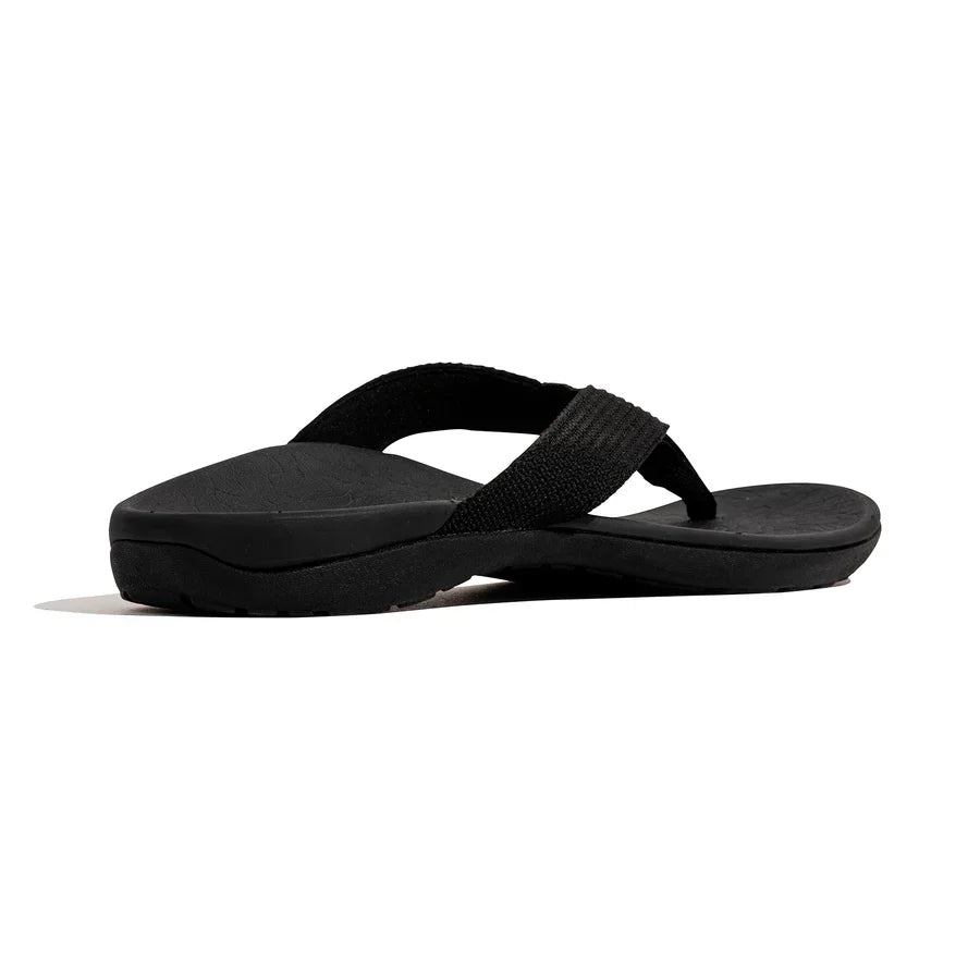 Axign Premium Orthotic Thongs - Summer Comfort & Support in Black