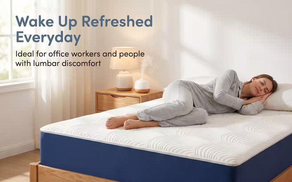 Luxury Compressed Rolled Memory Foam Pocket Spring Mattress