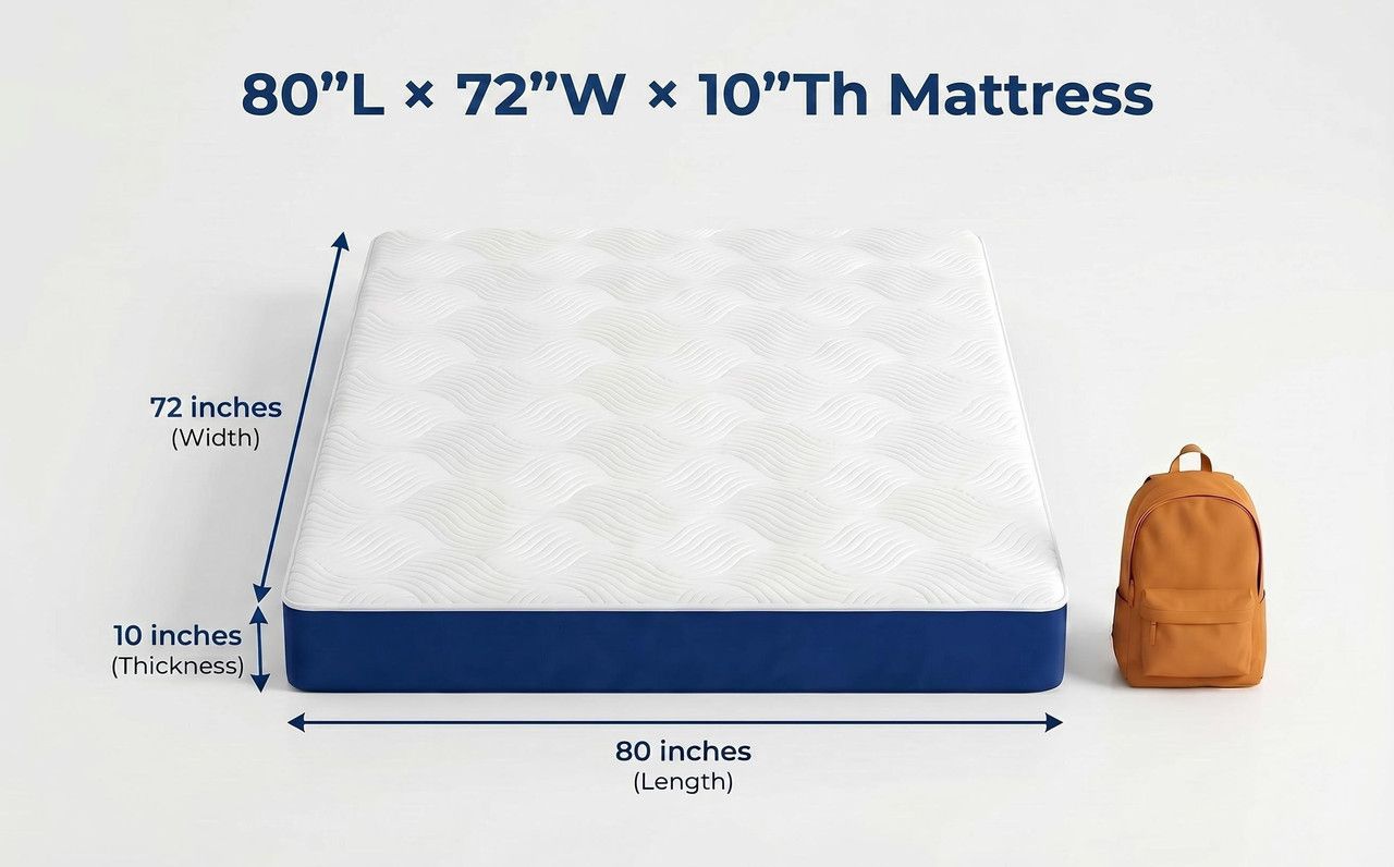 Luxury Compressed Rolled Memory Foam Pocket Spring Mattress