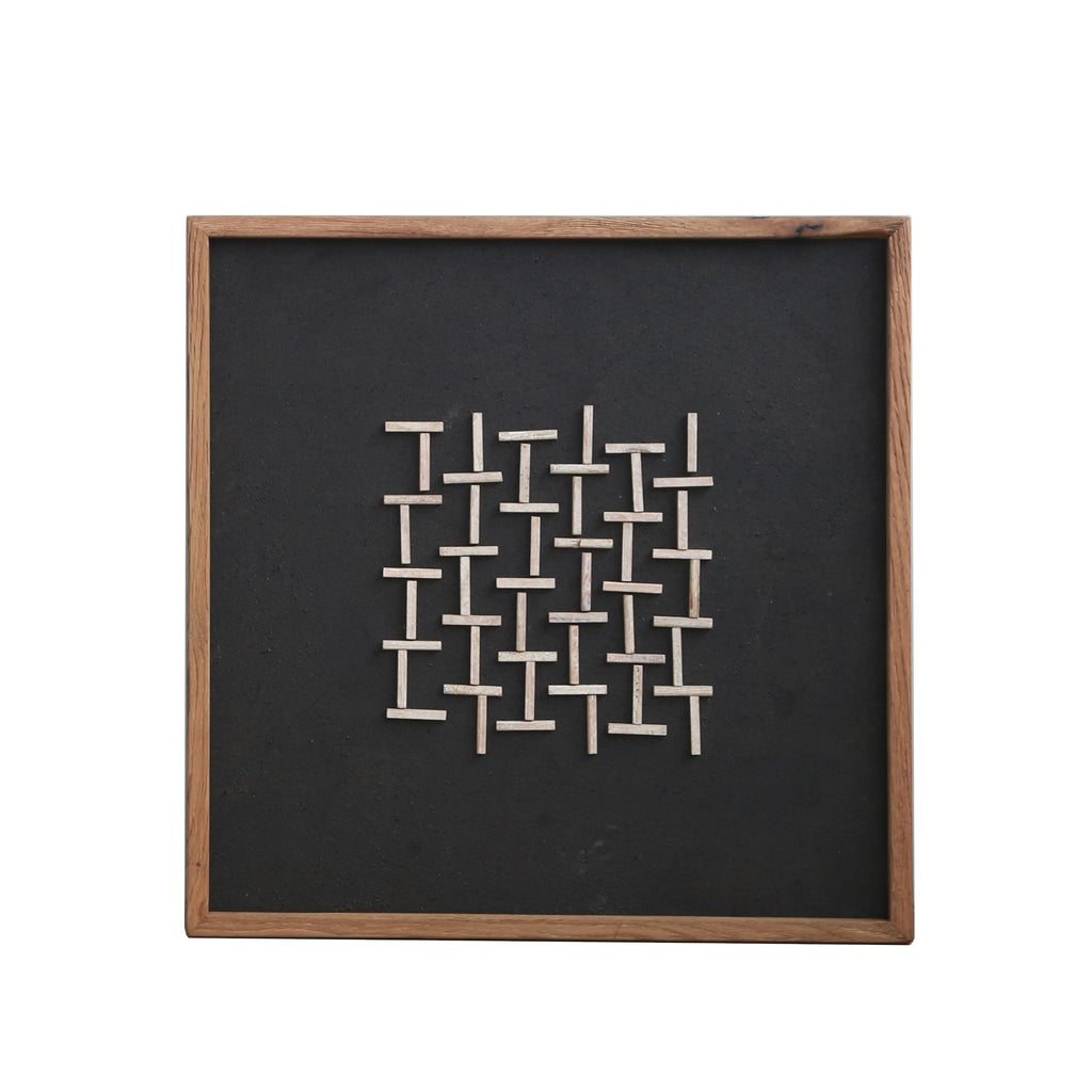Whispering Pines Eco-Friendly Wall Art - Ready to Hang 62x62cm