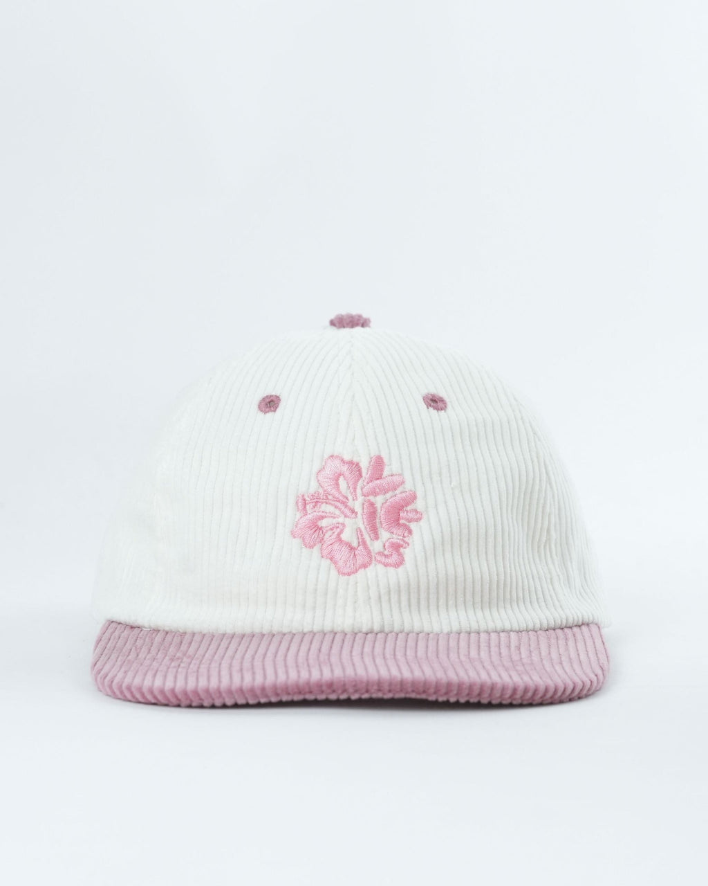 Stylish Pink Island Bloom Hat with Hibiscus Design