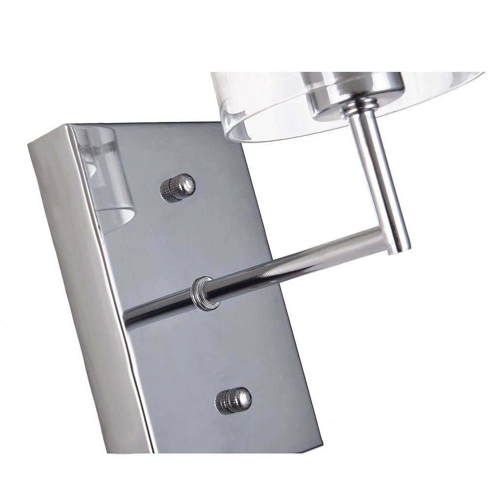 Abbey Chrome Wall Light - Elegant Design for Any Room