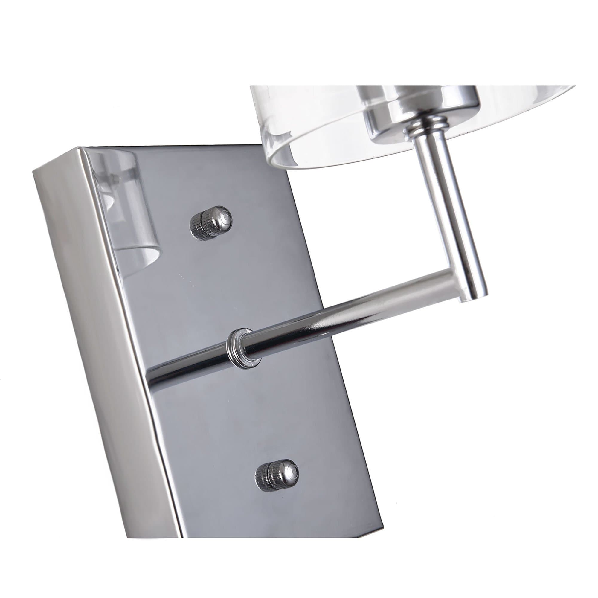 Abbey Chrome Wall Light - Elegant Design for Any Room