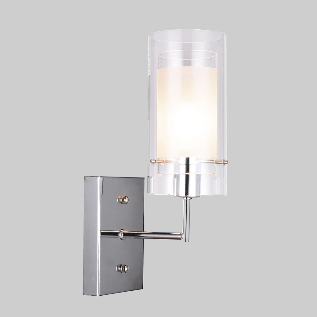Abbey Chrome Wall Light - Elegant Design for Any Room