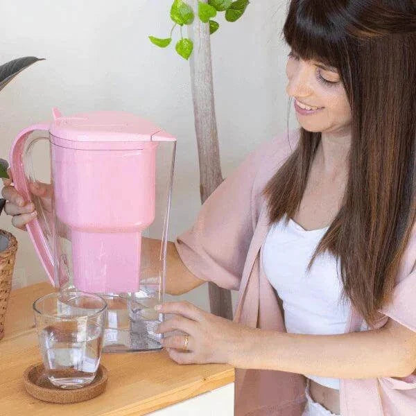 Alkanatur Alkaline Ionised Antioxidant Water Jug (Pink) – Alkalising & Ionising for Cleaner Hydration