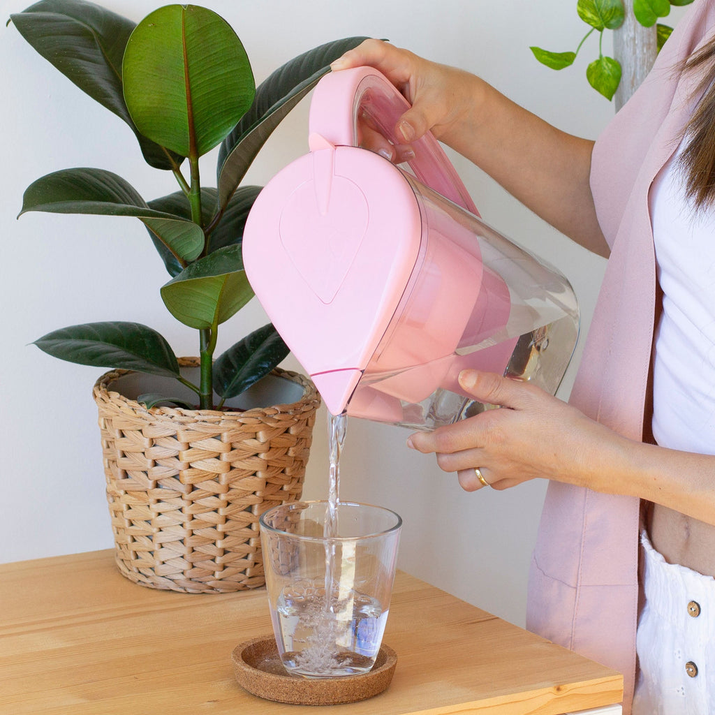 Alkanatur Alkaline Ionised Antioxidant Water Jug (Pink) – Alkalising & Ionising for Cleaner Hydration