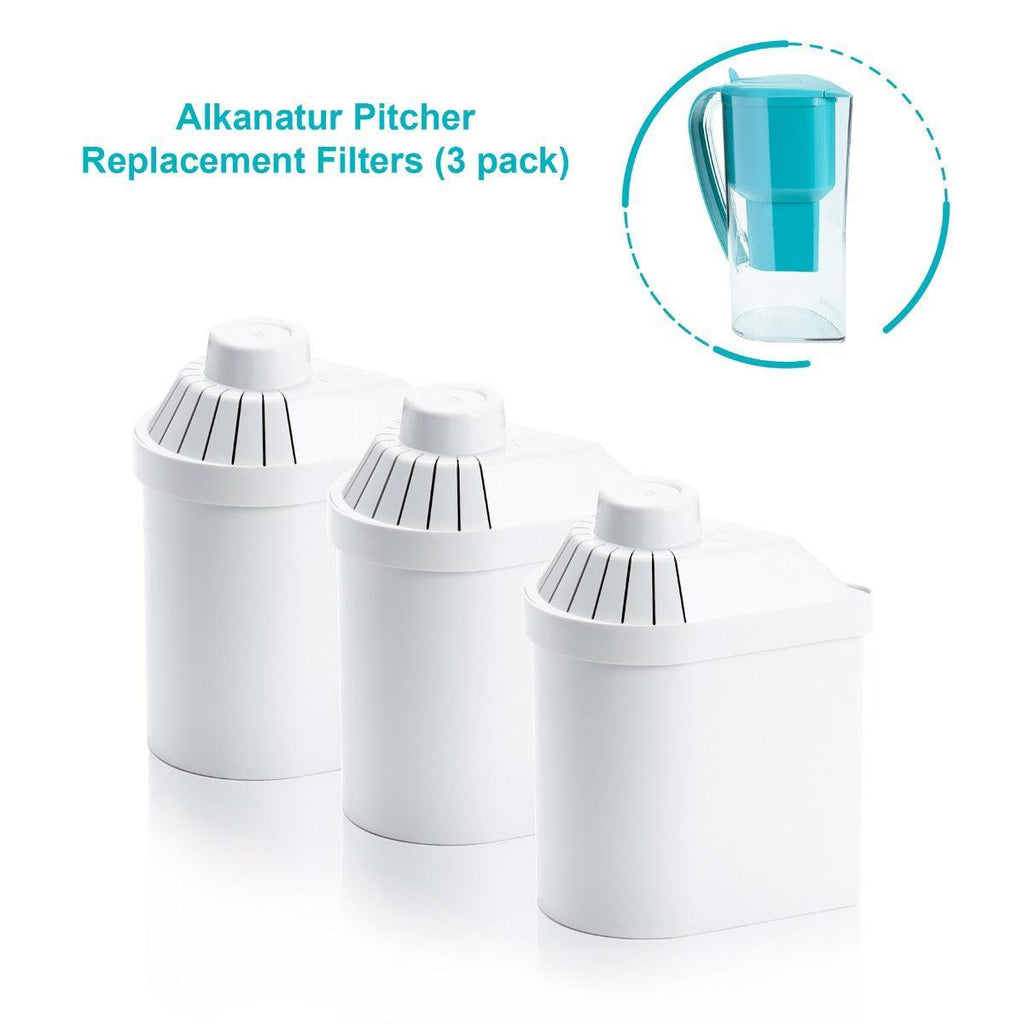 Alkanatur Pitcher Replacement Filter 3 Pack