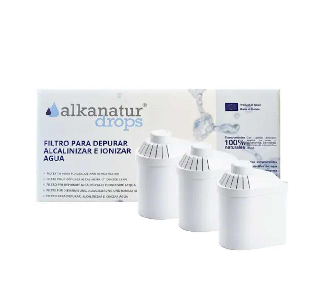 Alkanatur Pitcher Replacement Filter 3 Pack