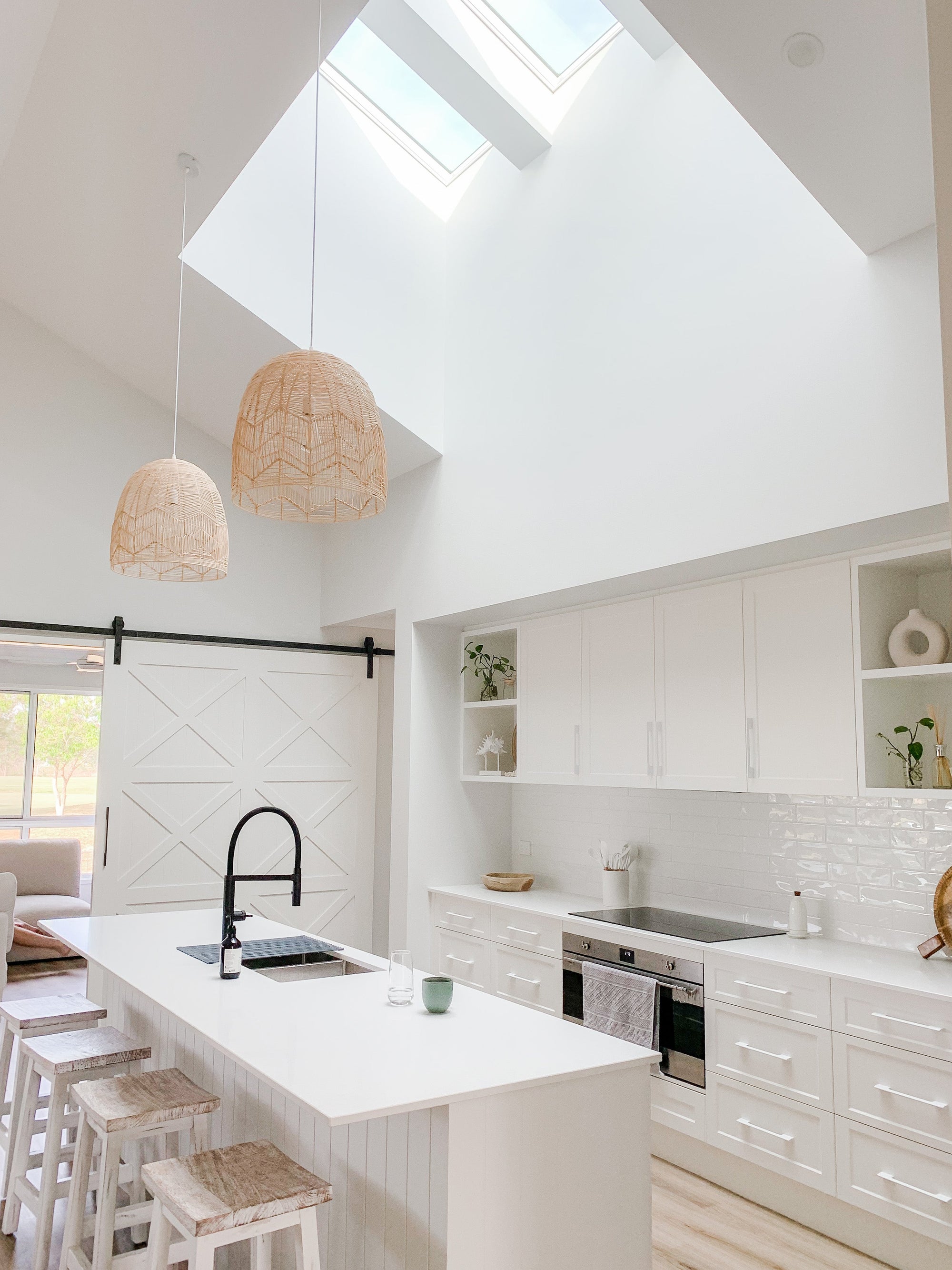 Amalfi Natural Rattan Pendant Light - Boho & Coastal Style