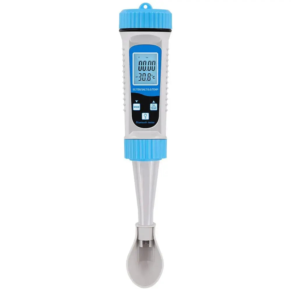 Aquarius 5-in-1 Digital Water Quality Tester for EC, TDS, SALT, TEMP