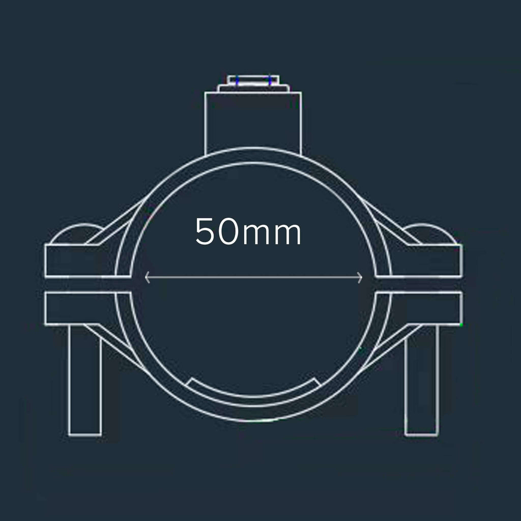 Drain Saddle 50mm