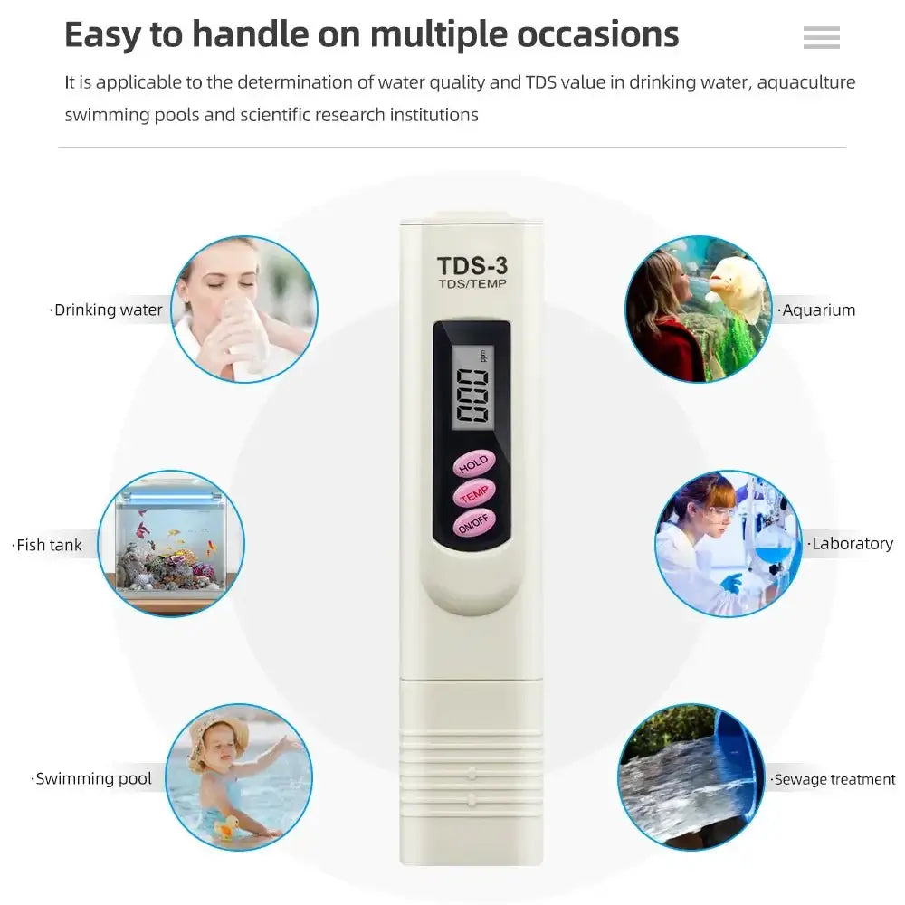 TDS Digital Meter with 0.02 ppm accuracy