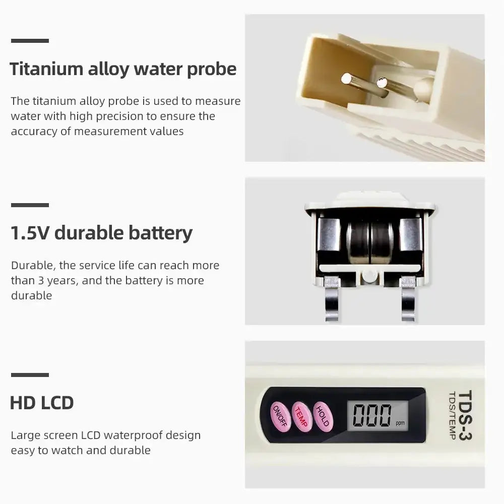 TDS Digital Meter with 0.02 ppm accuracy