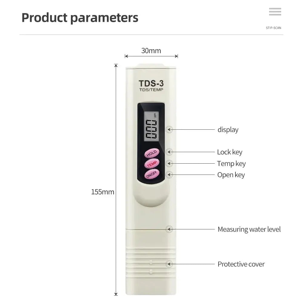 TDS Digital Meter with 0.02 ppm accuracy