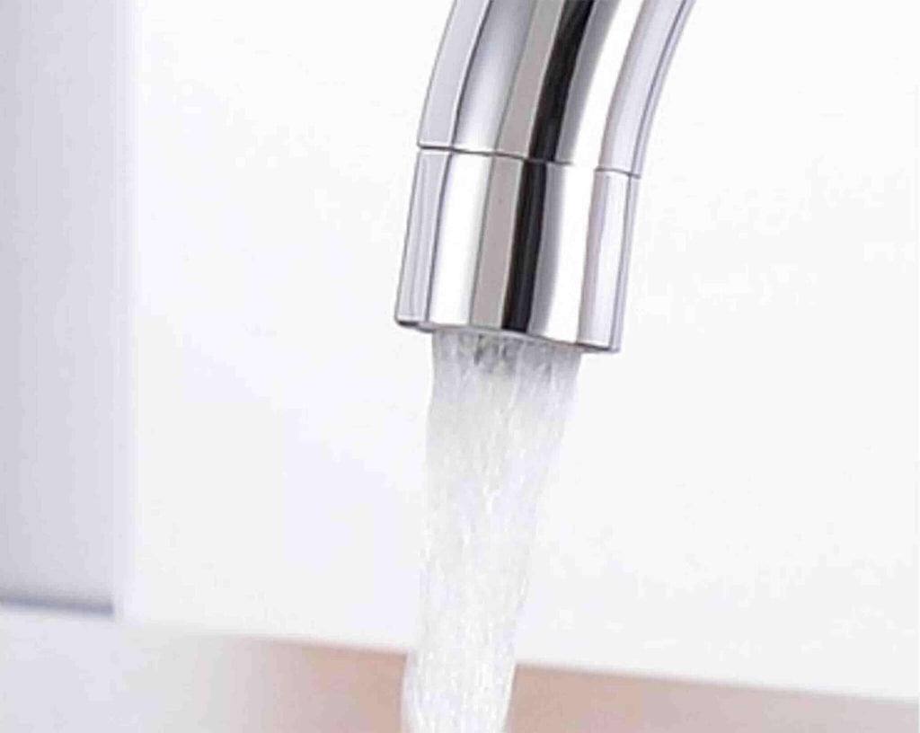 3 Way Mixer Tap Chrome Umbrella Style 360 Rotation