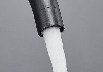 3 Way Mixer Tap Matte Black Umbrella Style 360 Rotation