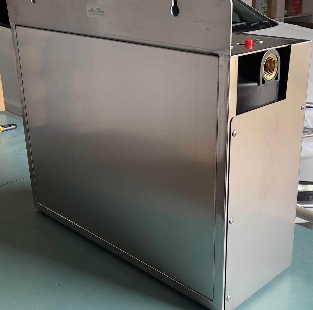 Whole House Triple System 10" x 4.5" STAINLESS STEEL COVER
