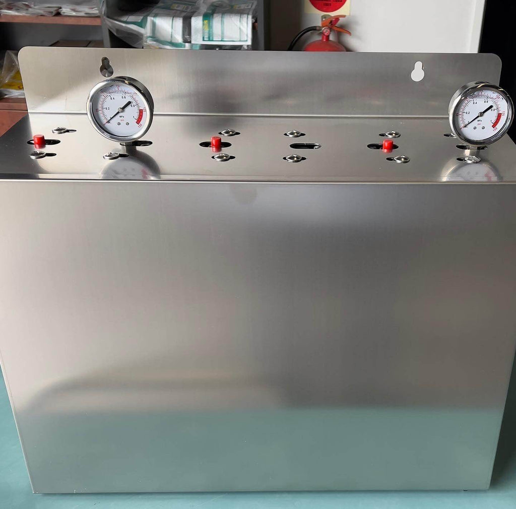 Whole House Triple System 10" x 4.5" STAINLESS STEEL COVER